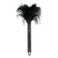 Odell Pop Top Feather Duster, Ostrich, 9" to 14 Handle, Black DOF-RET14/UNS91
